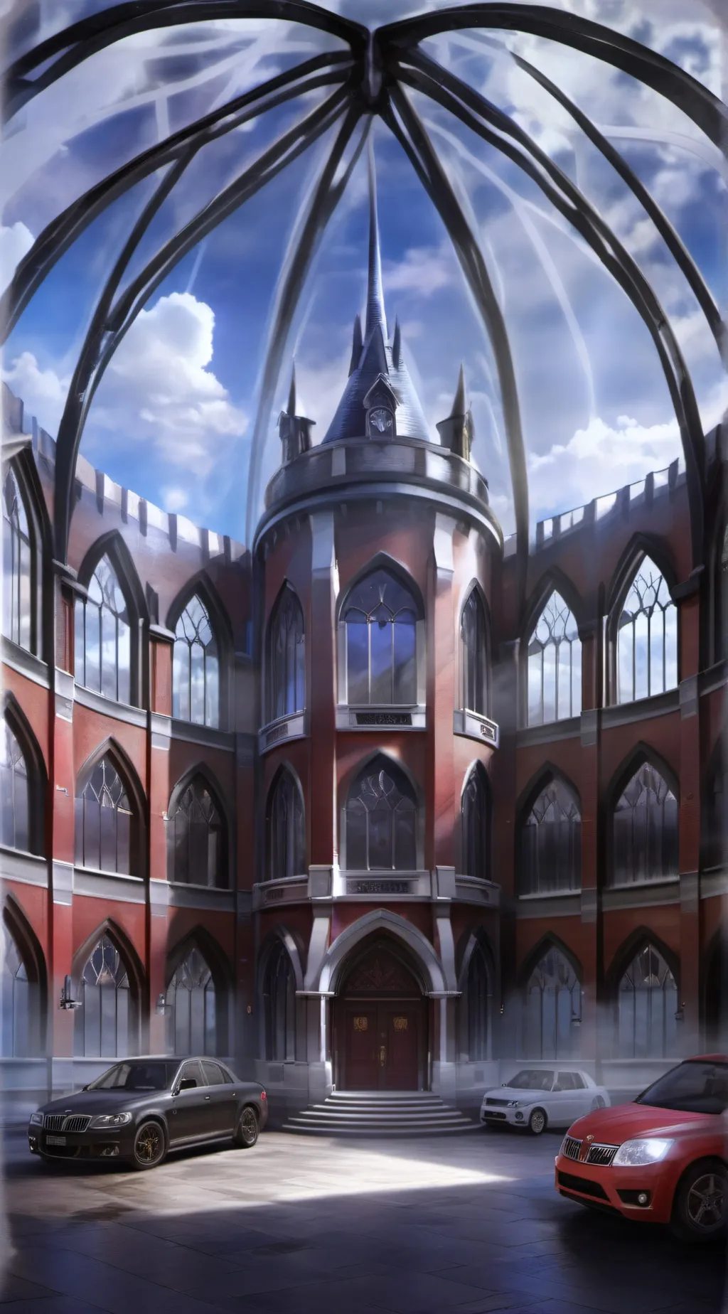 ai character: High School Life background