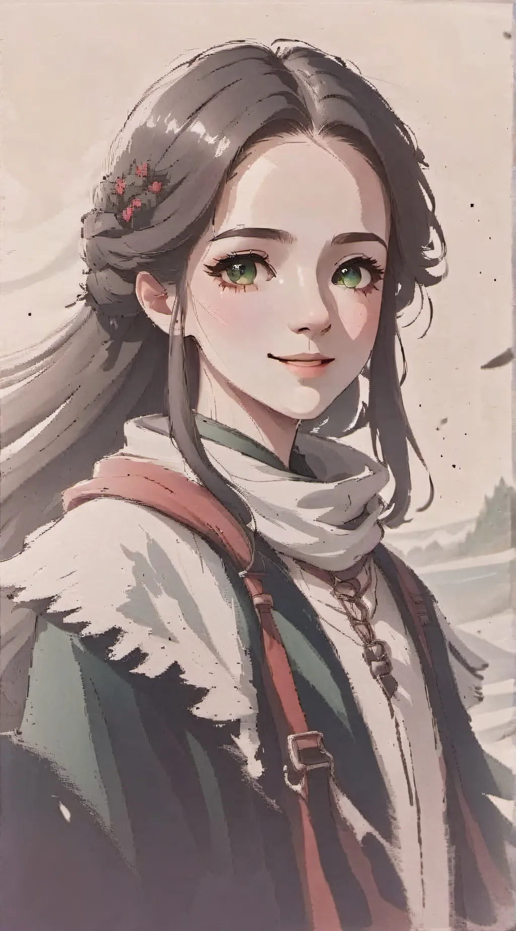 ai character: Milly  background