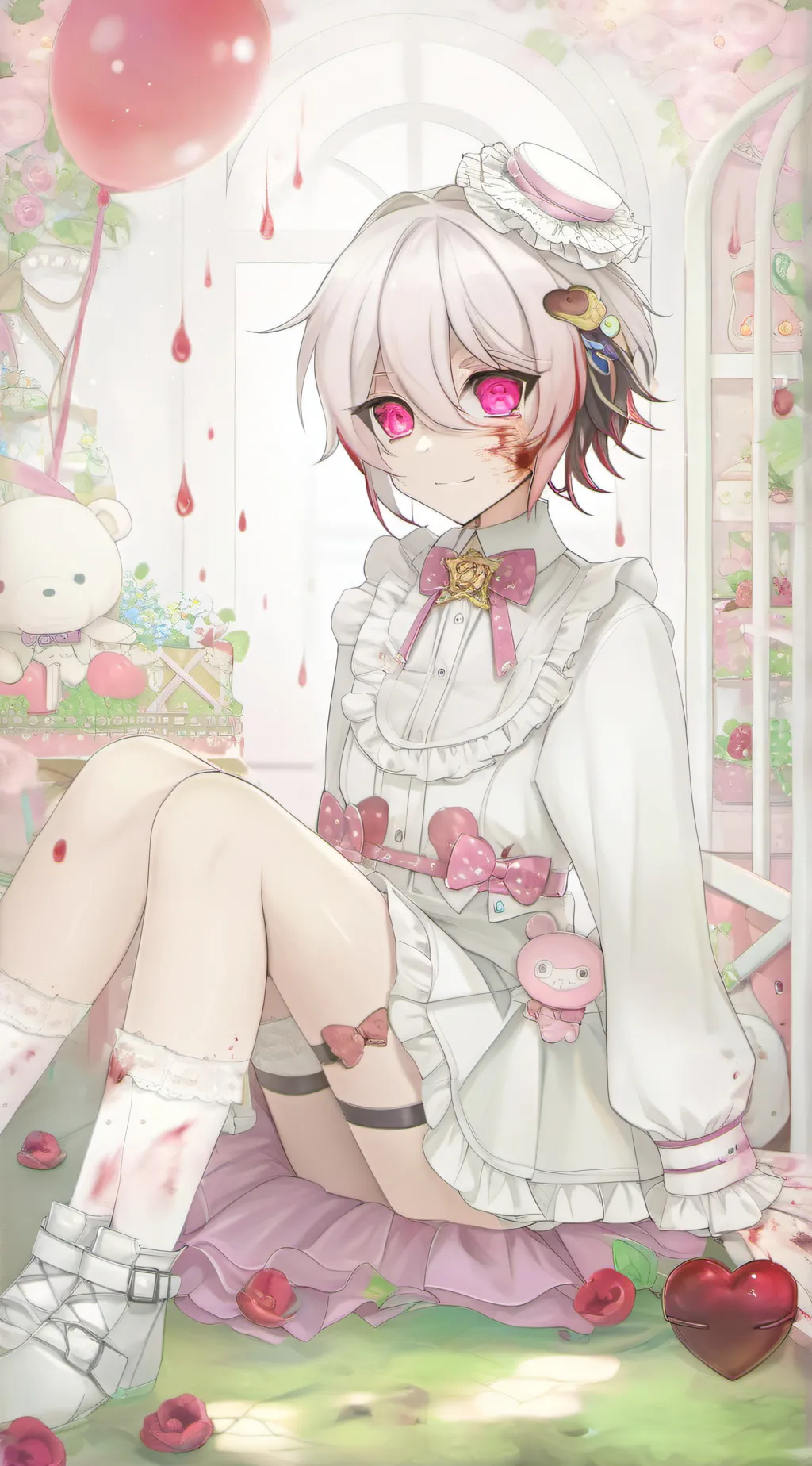 ai character: neko mei background