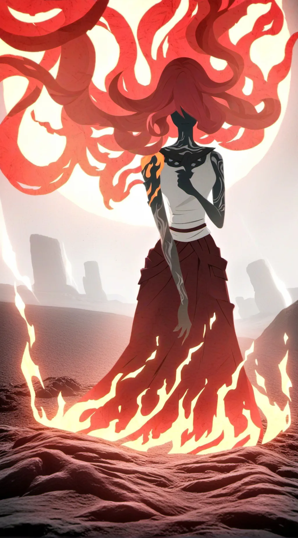 ai character: Girl China💃🇨🇳 background