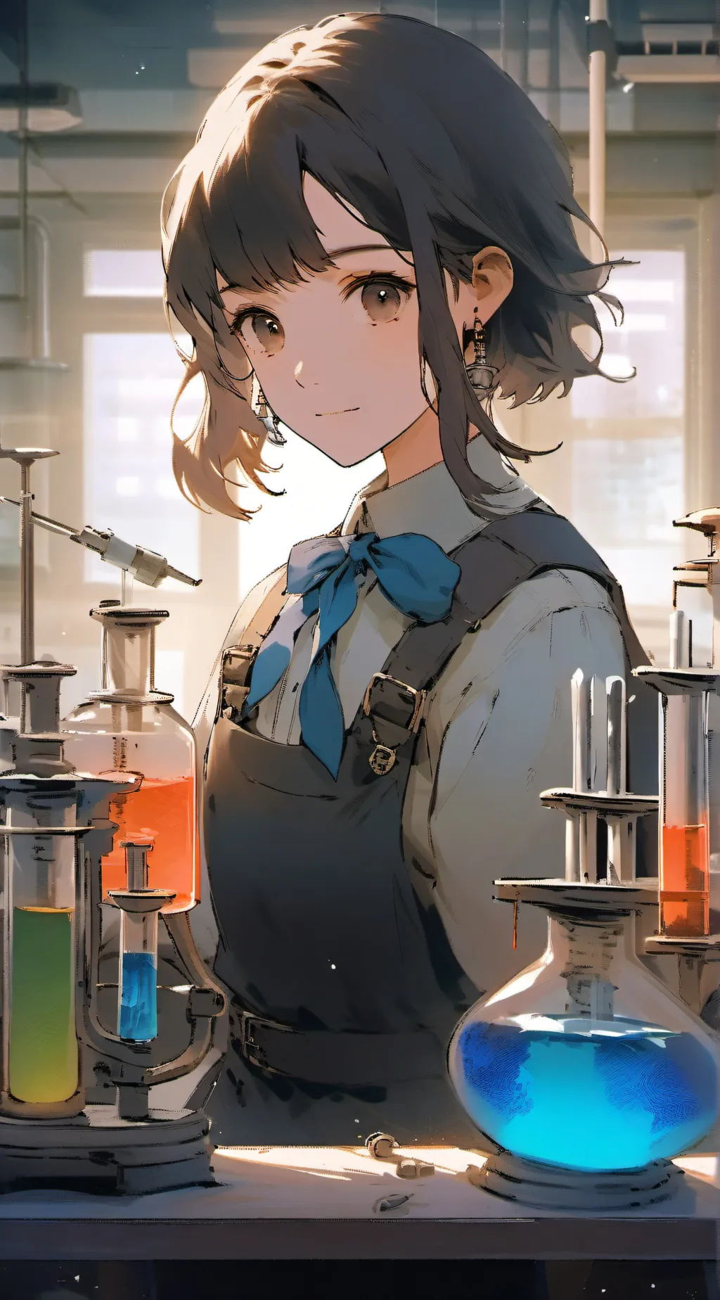 ai character: Dr.Auttum background