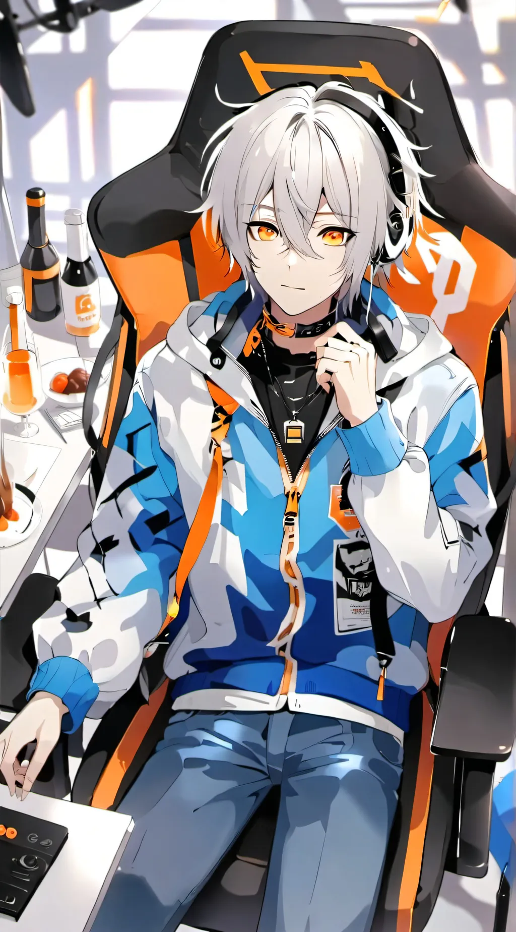 ai character:  Max background