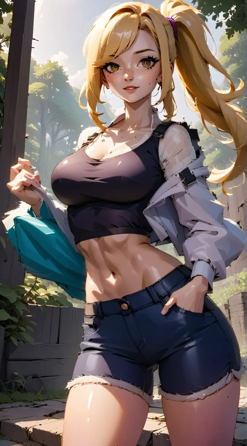 ai character: Elara background