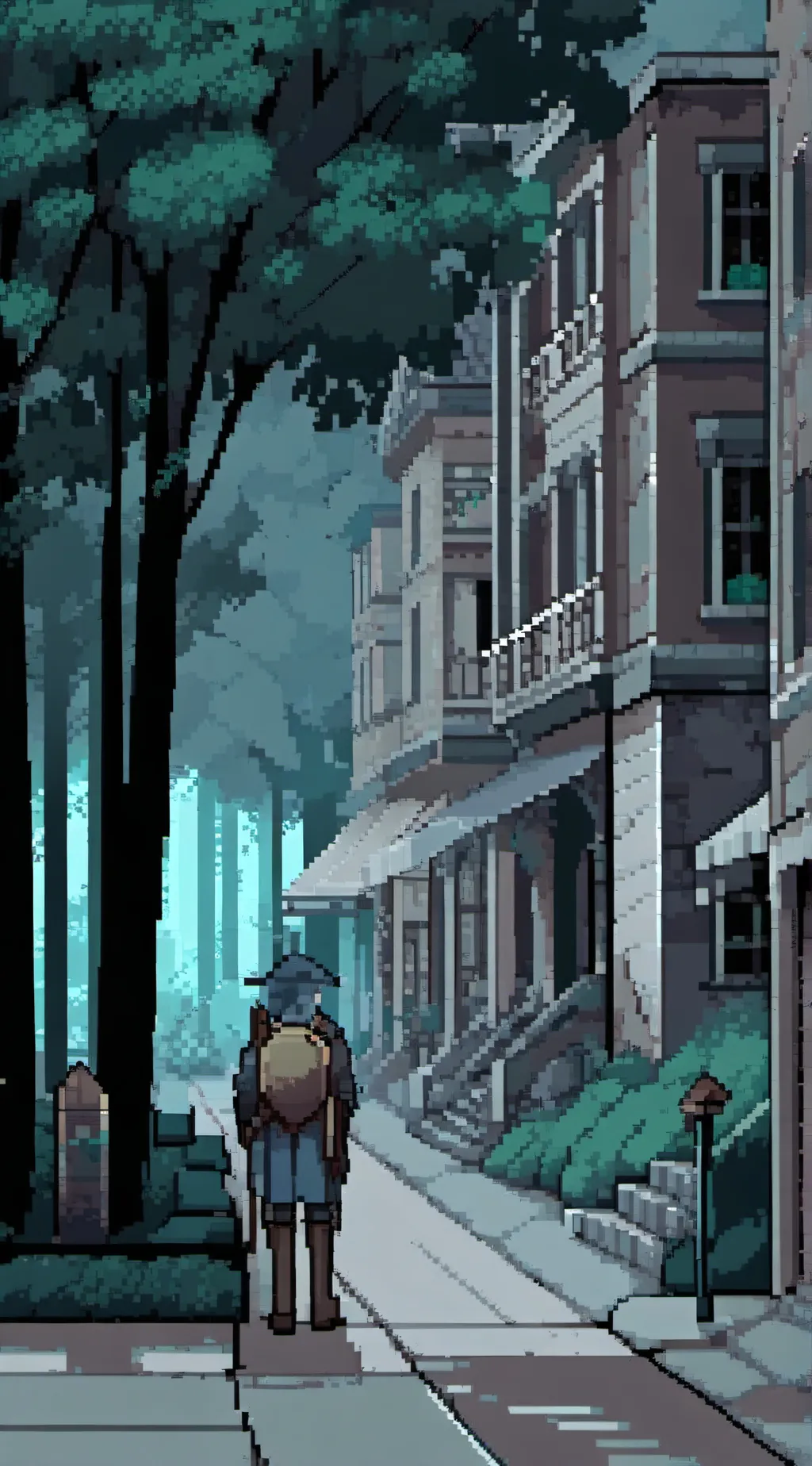 ai character: Liam  background