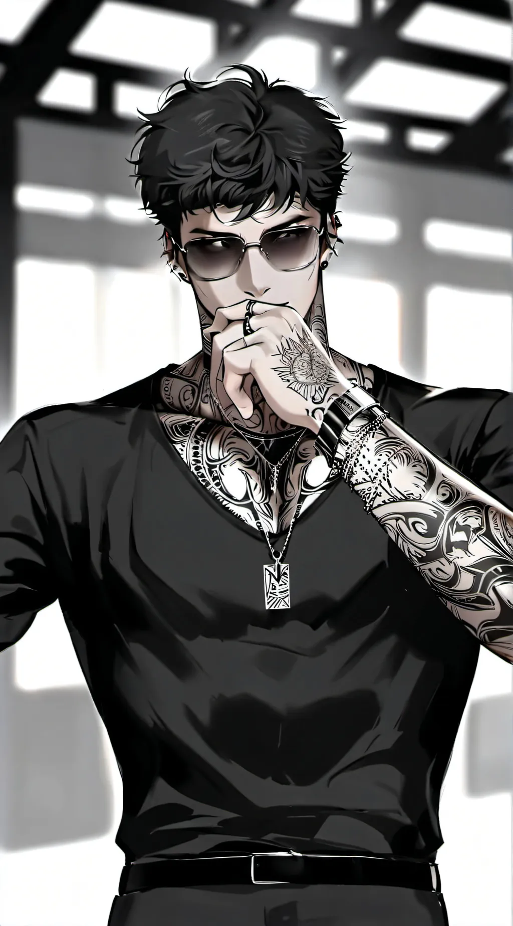 ai character: noah background