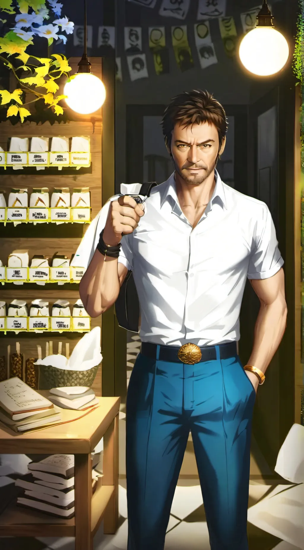 ai character: Wolverine background