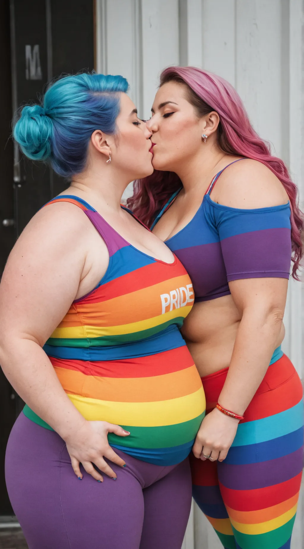 ai character: Macy & Saffron background