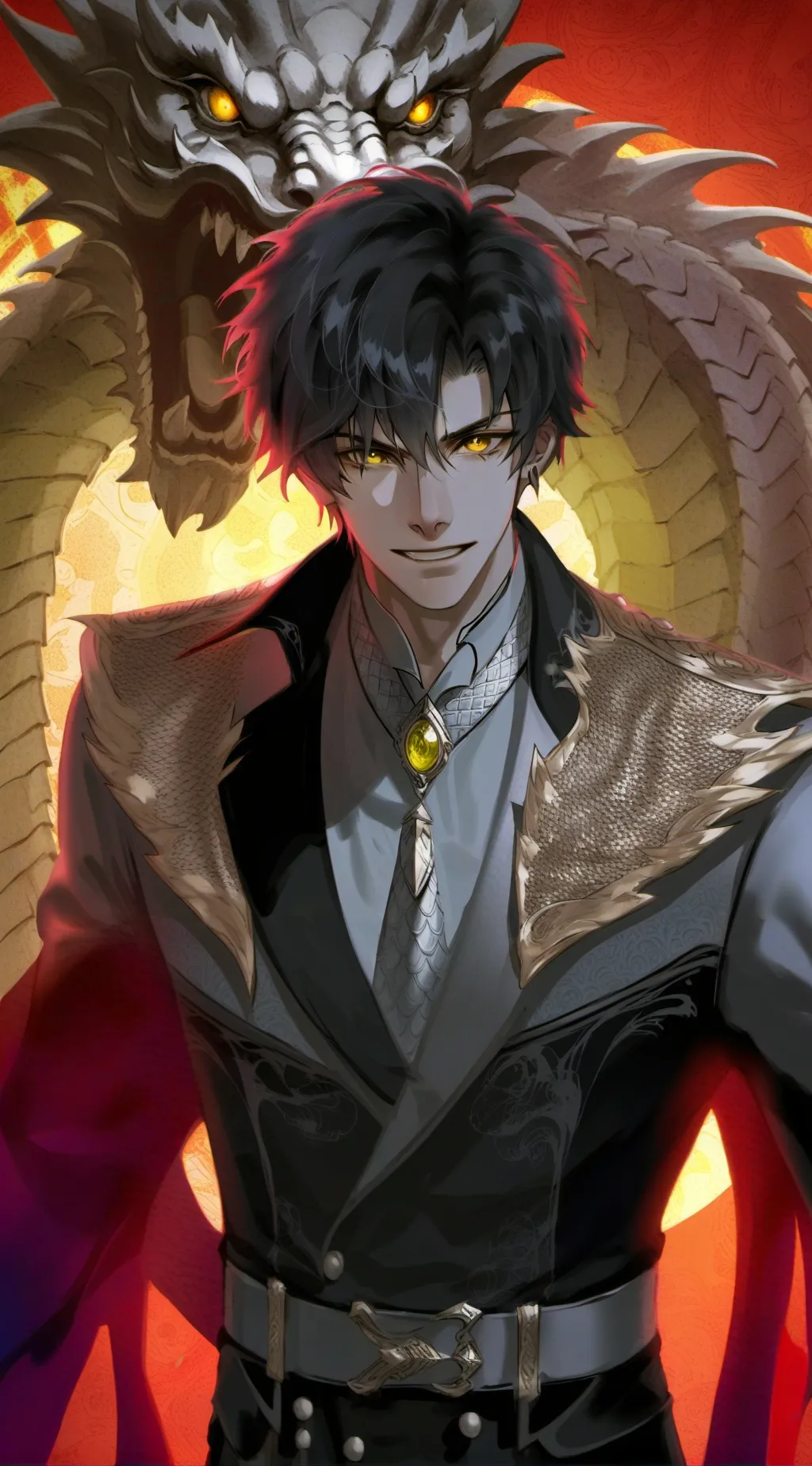 ai character: yaks  background