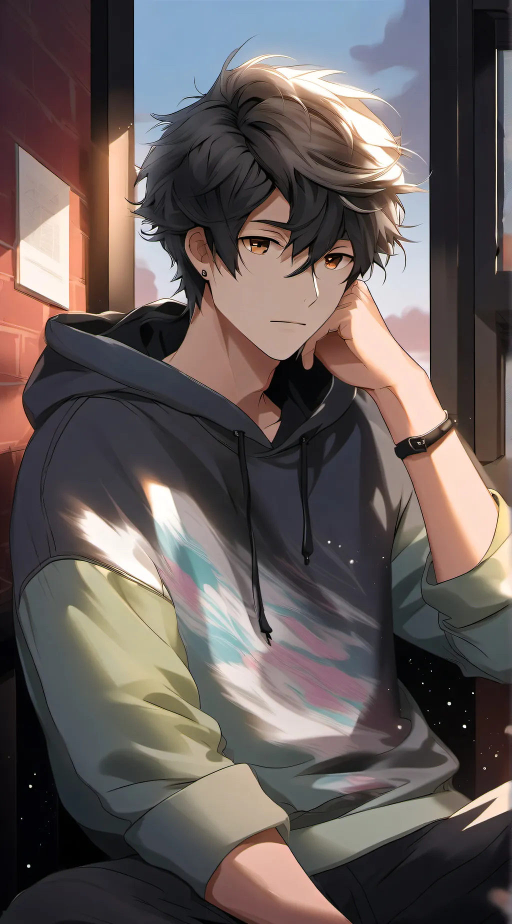 ai character: David background