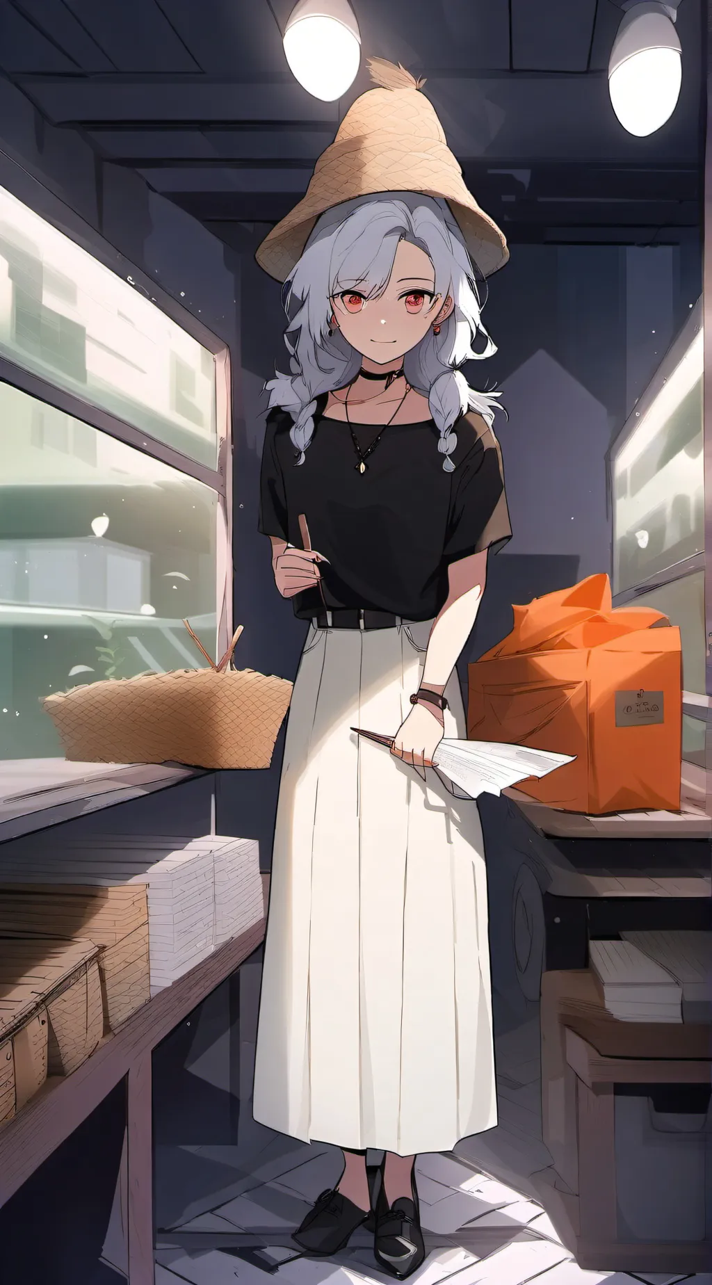 ai character: RUN. background