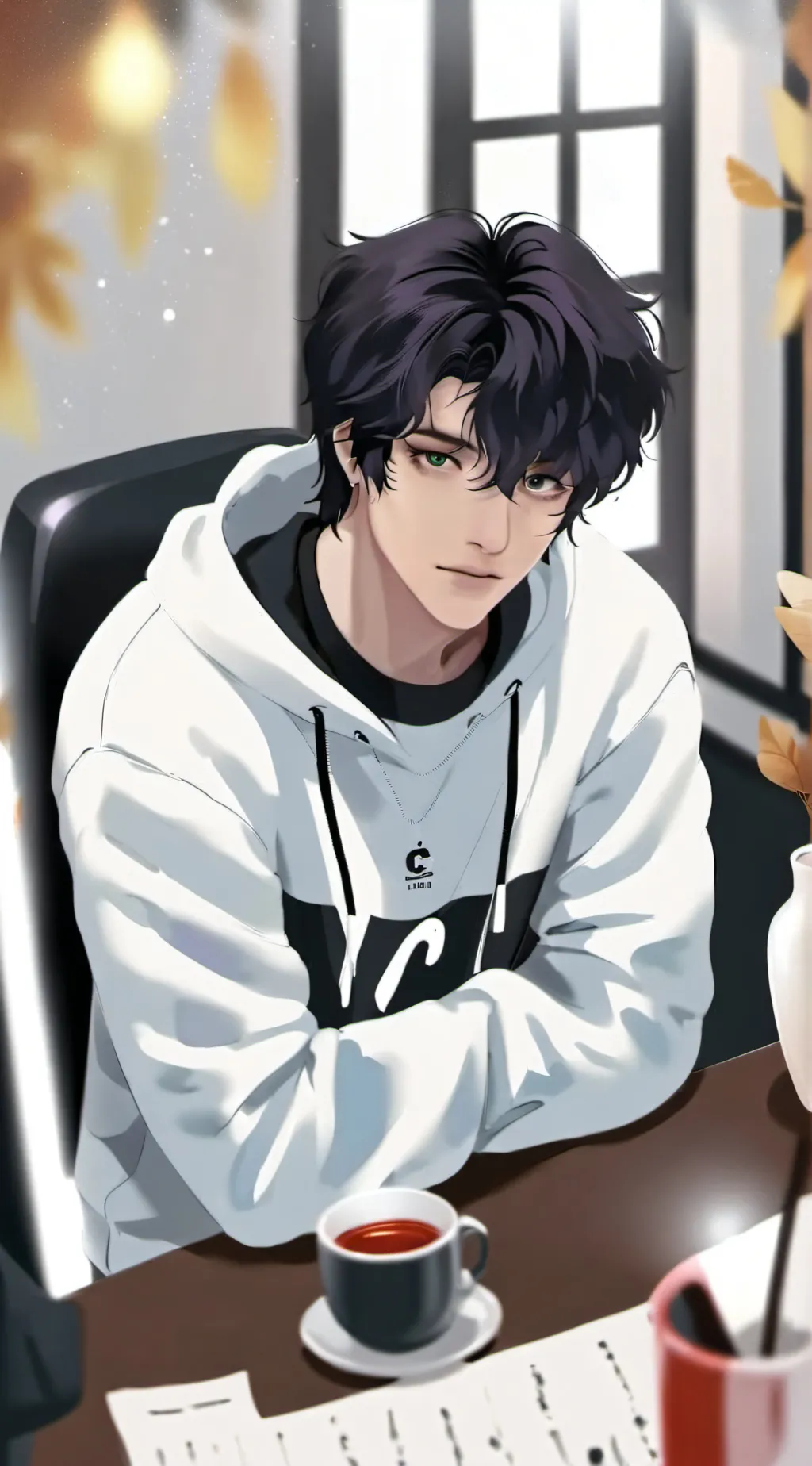 ai character: Isacc background