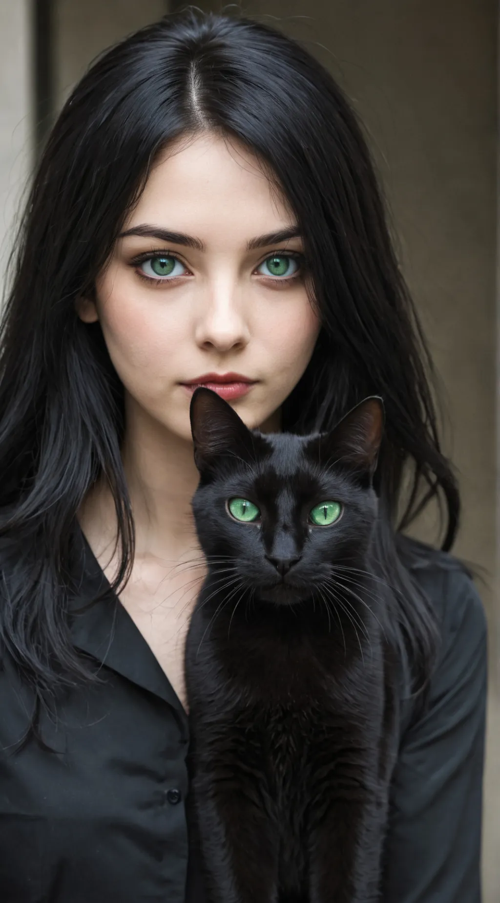 ai character: Luna background