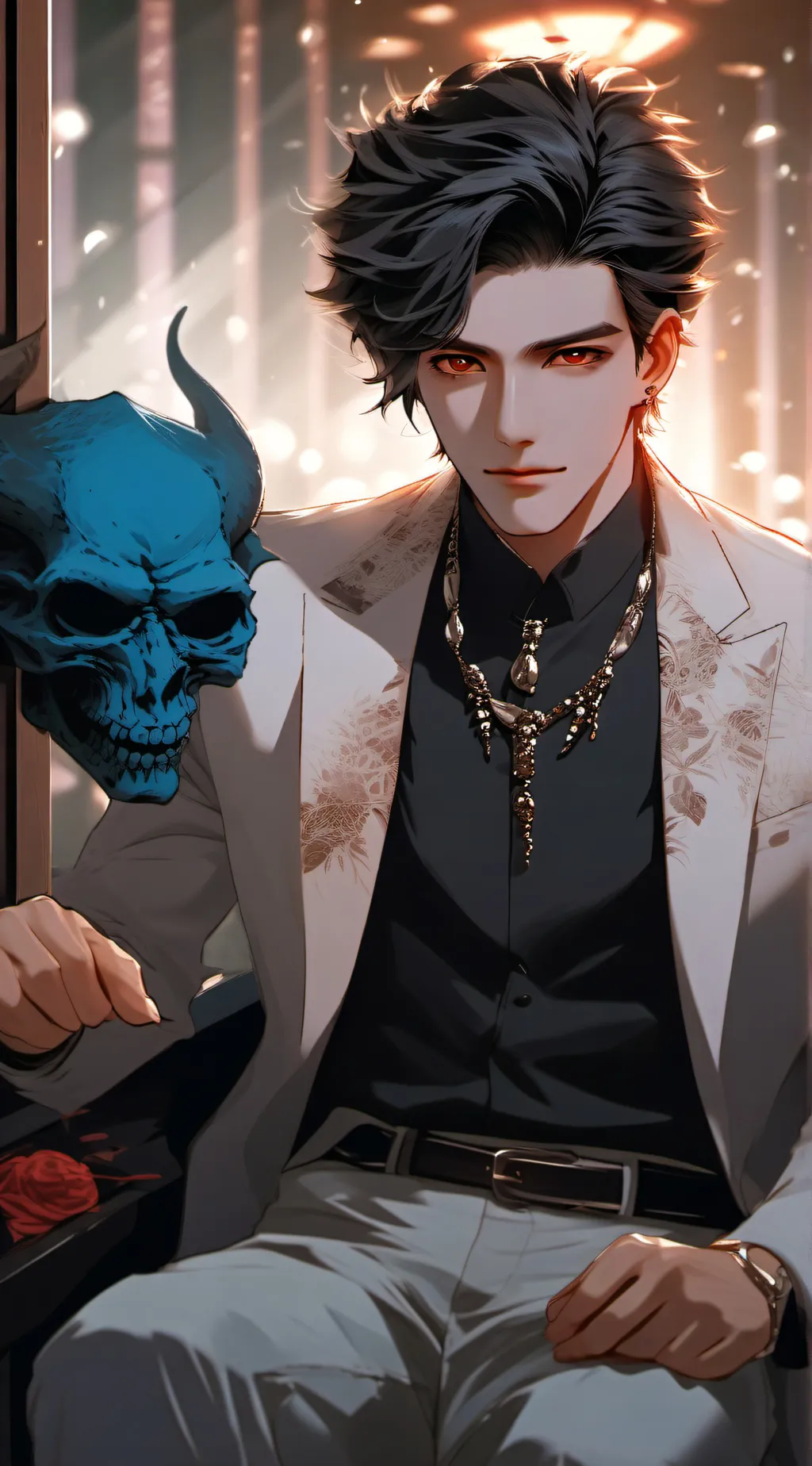 ai character: Demon background