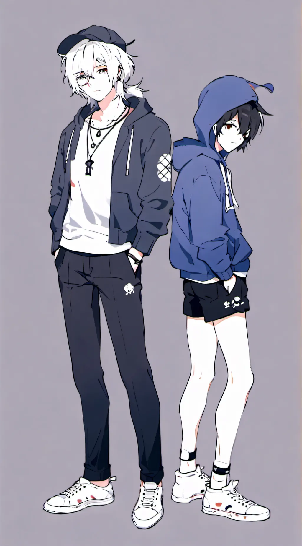 ai character: Ezra and kyle background