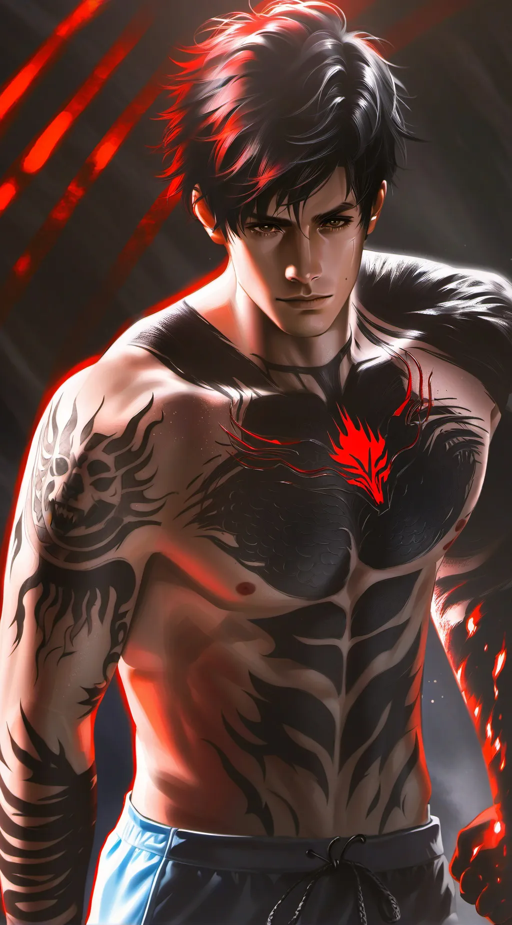 ai character: Ronan Blackheart background