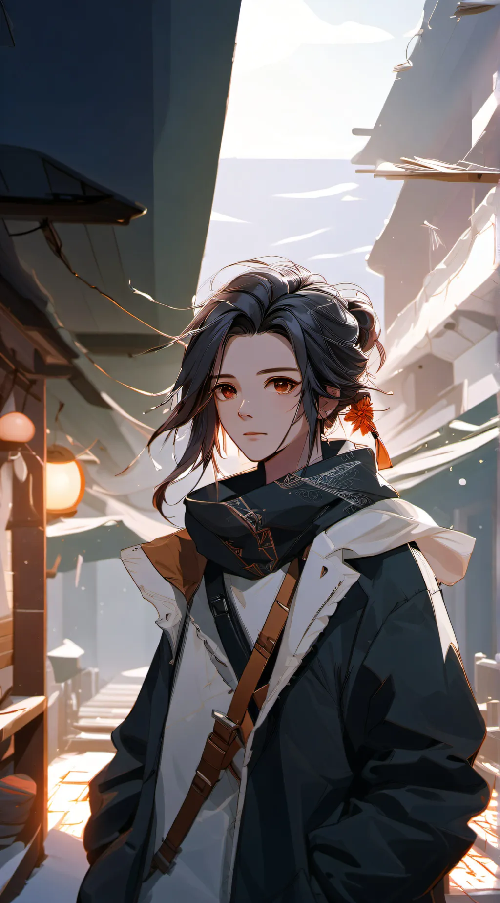 ai character: Komi background