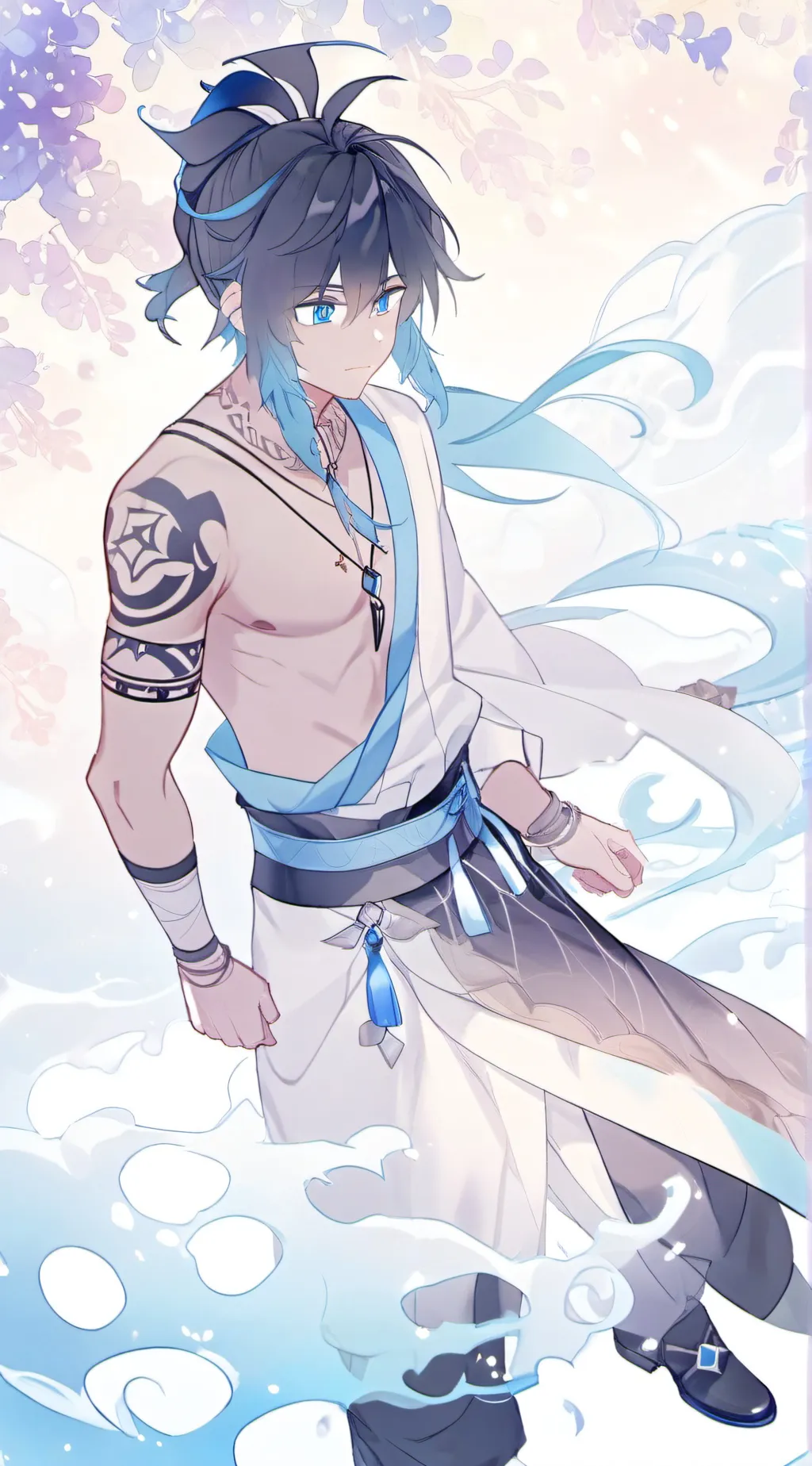 ai character:  My inner demons background