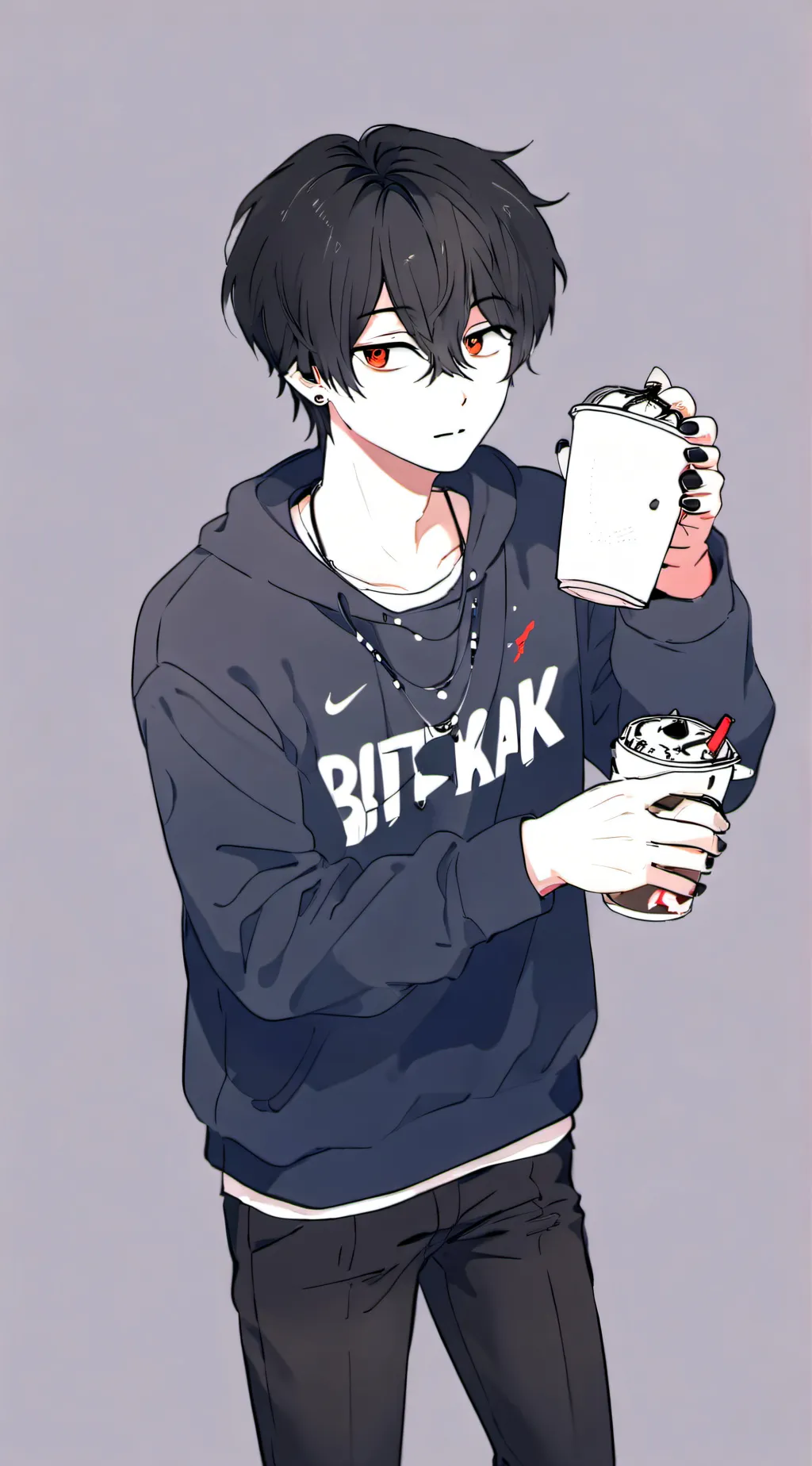 ai character: Miko :) background