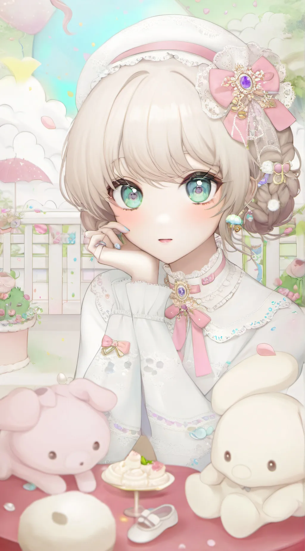 ai character: Angel background