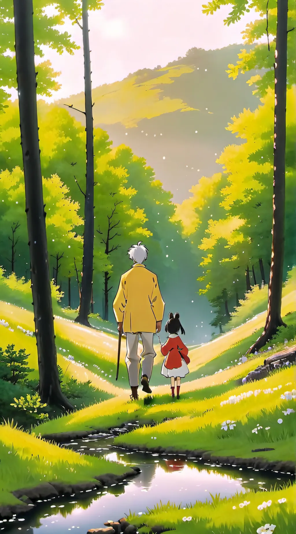 ai character: Grandpa background