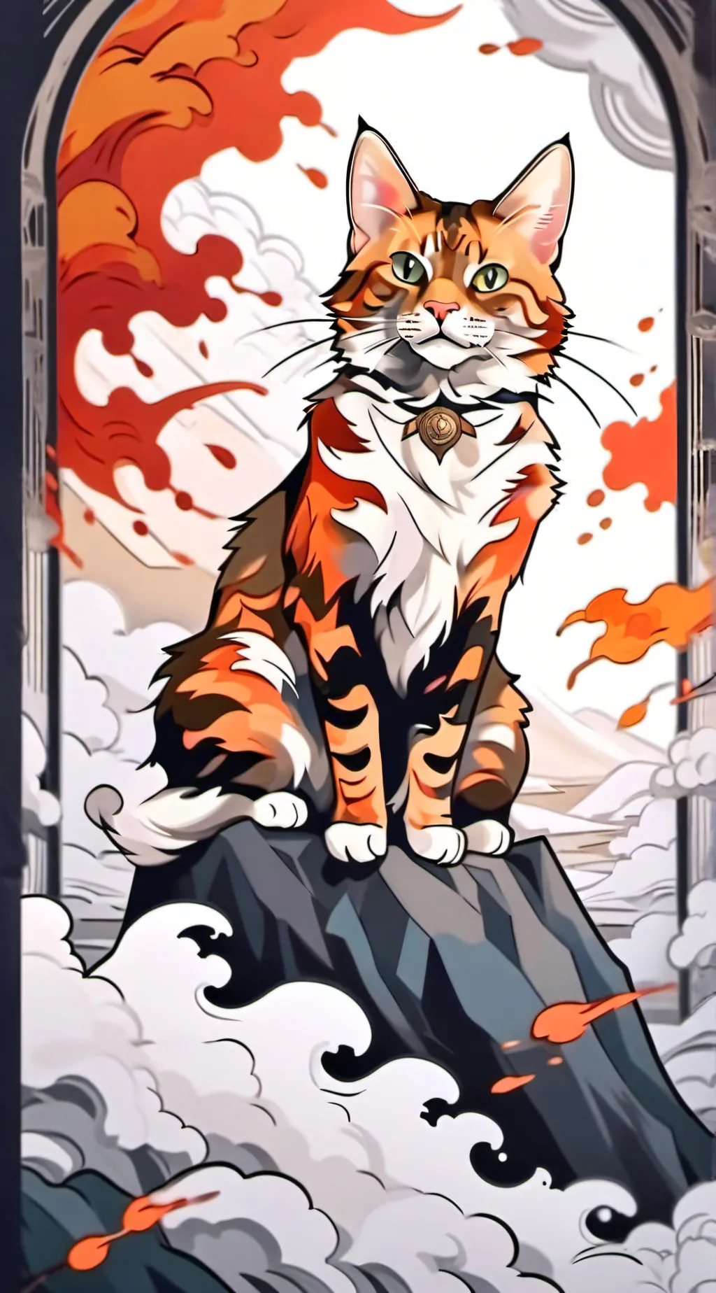 ai character: Amberpelt background