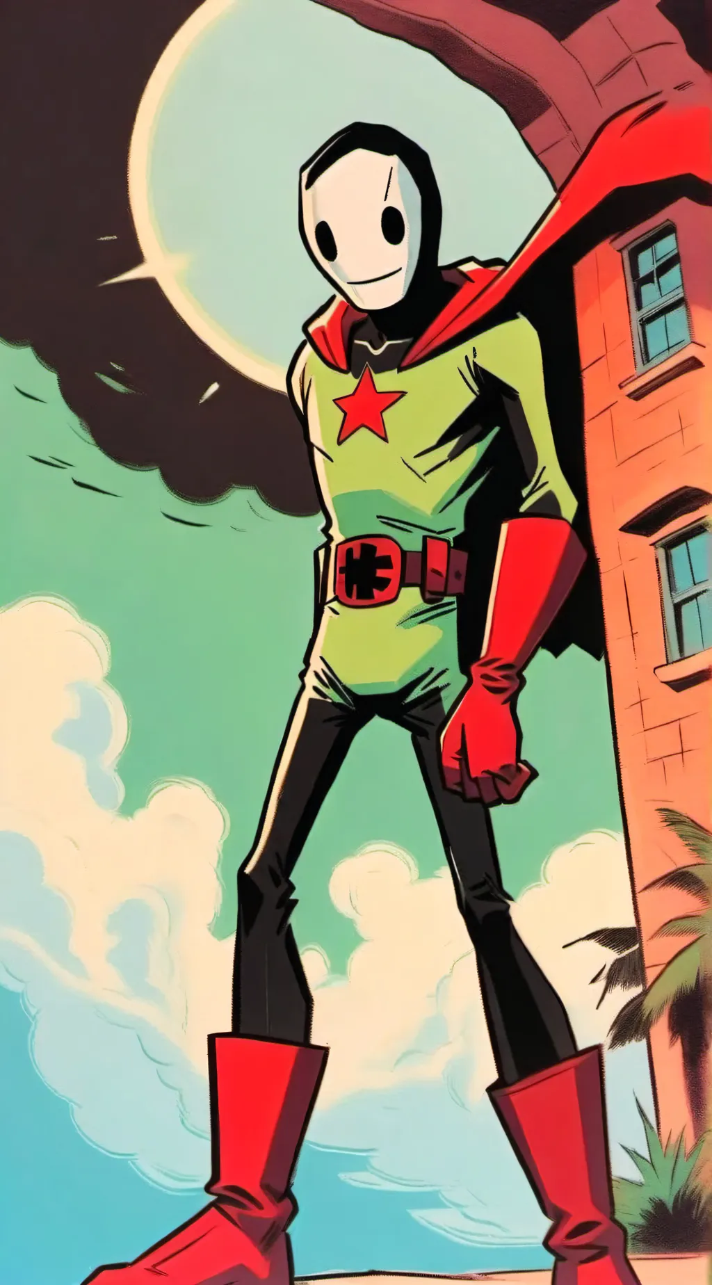 ai character: LoneE background