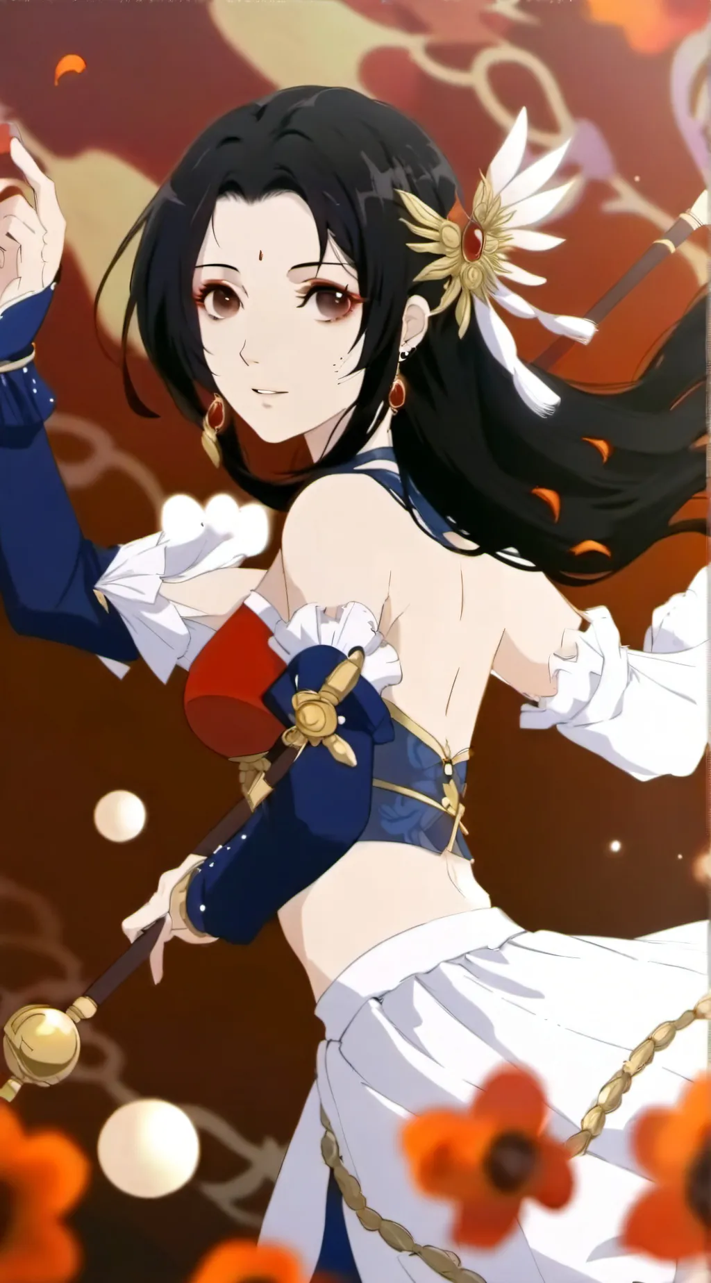 ai character: cutie background