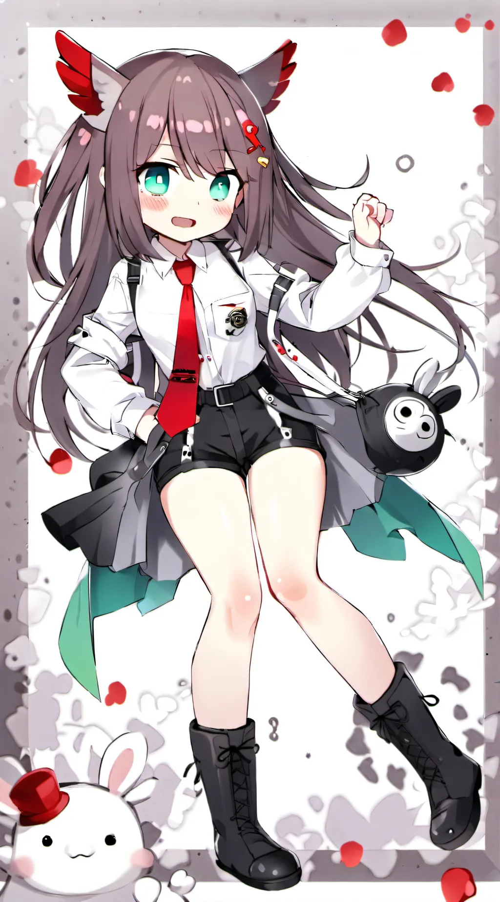 ai character: ♥Sky♡ background