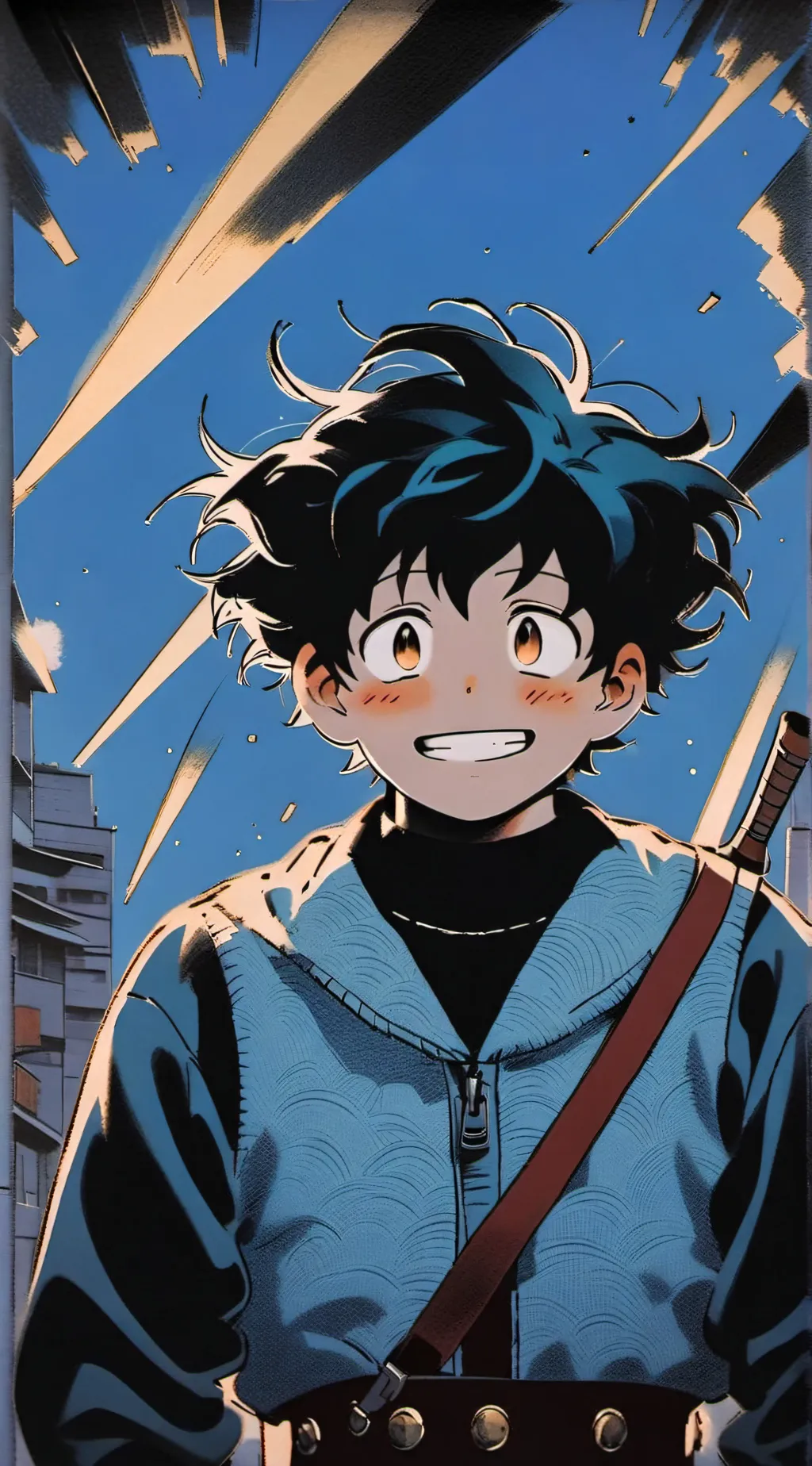 ai character: deku background