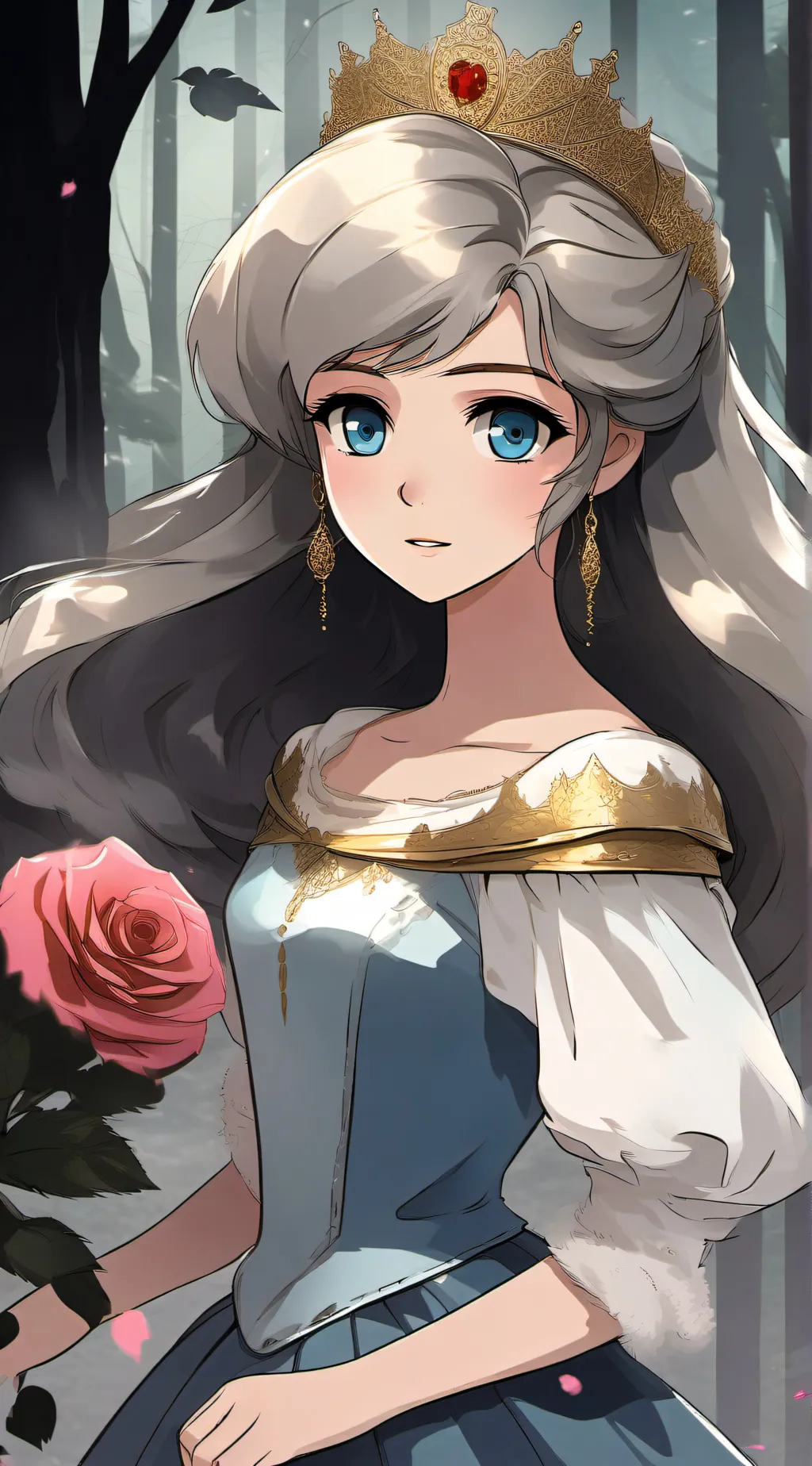 ai character: Aura background