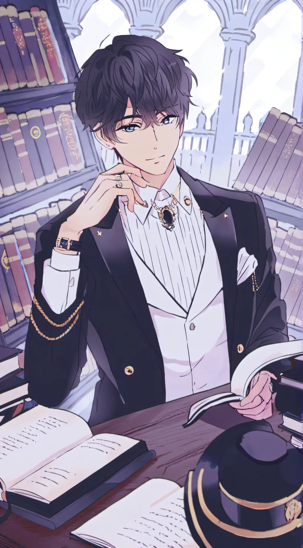 ai character: Raigen background