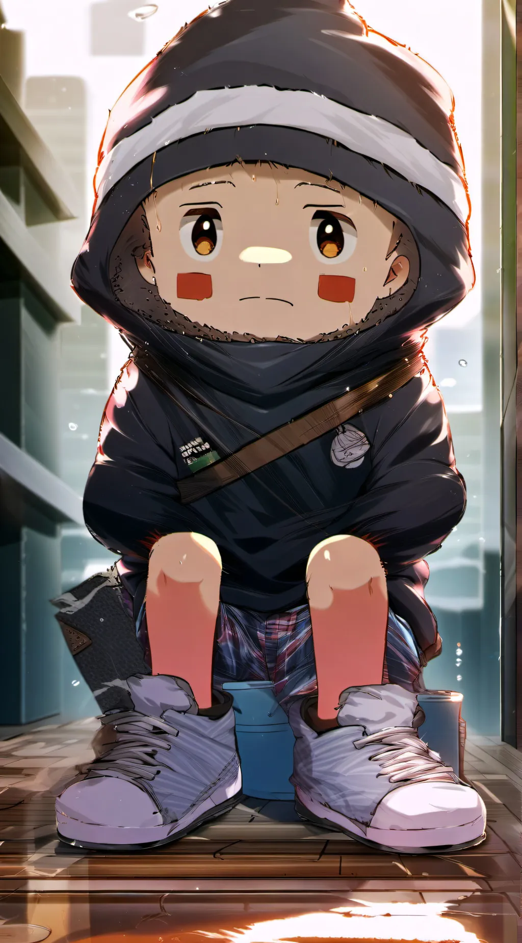 ai character: pee background