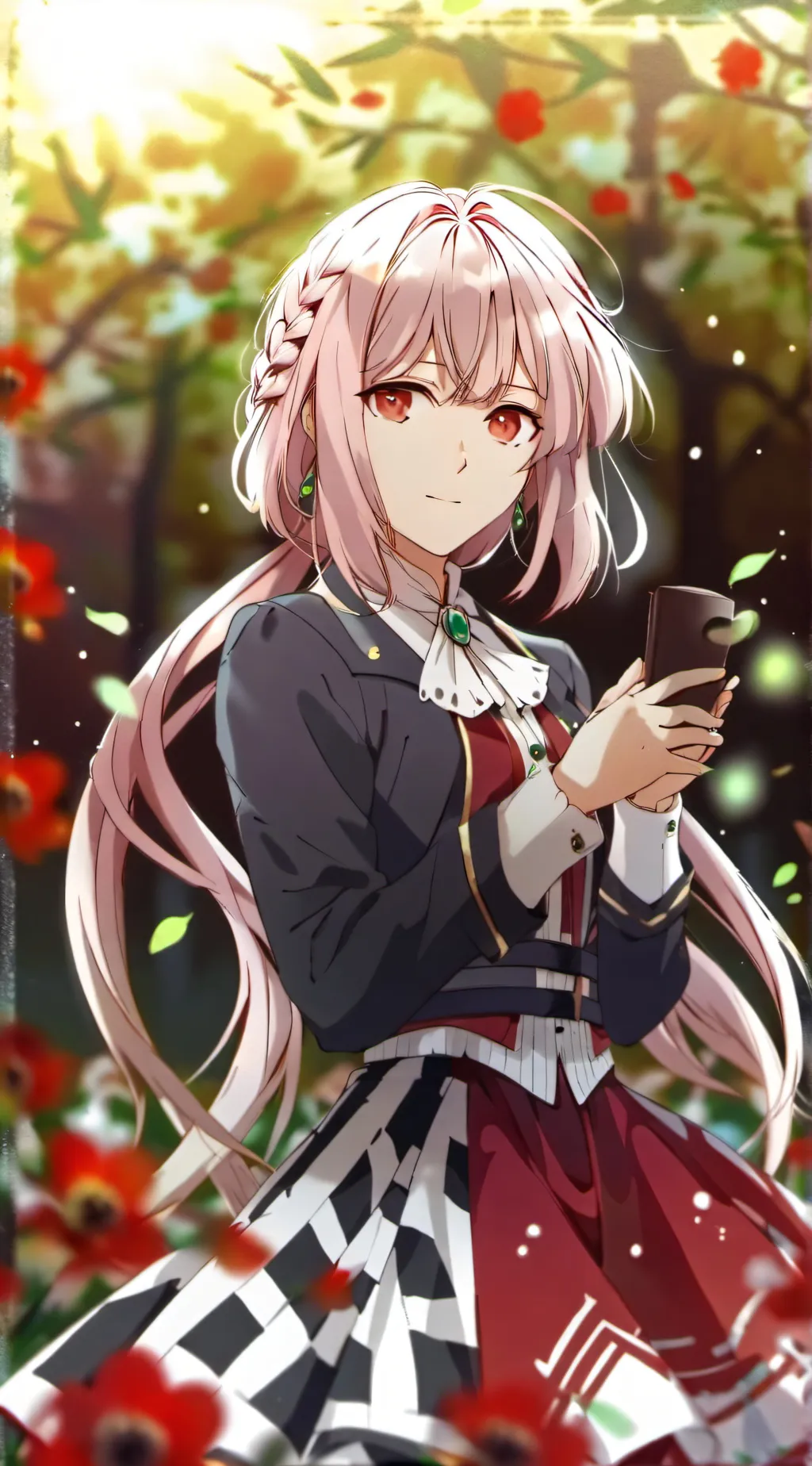 ai character: Alexandra  background