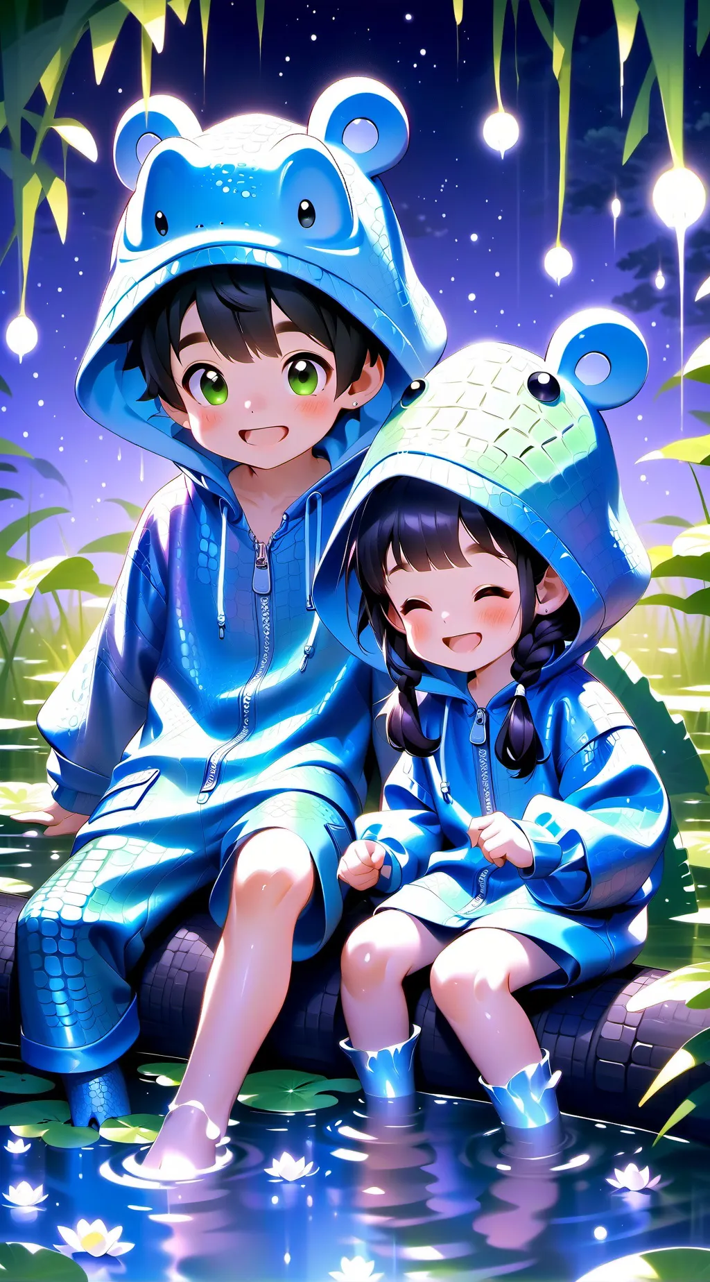 ai character: Carrie & Carson background