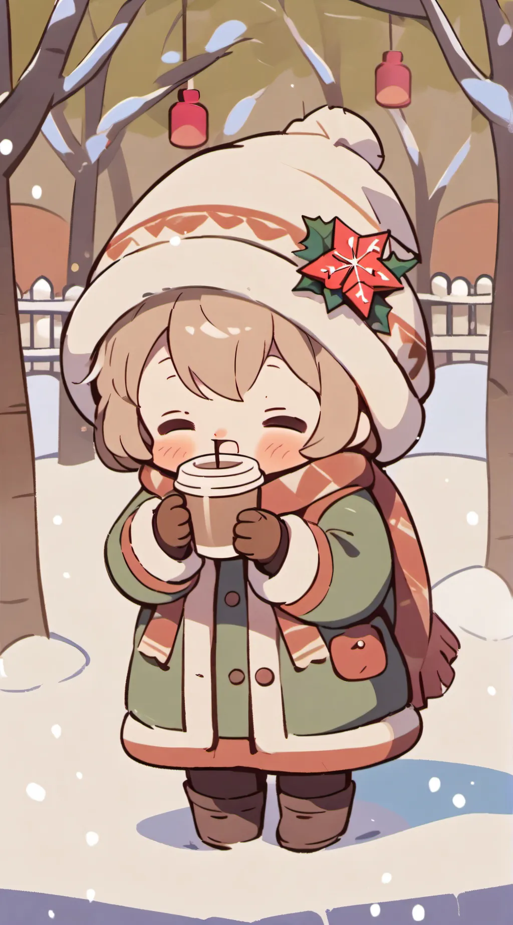 ai character: Dandy world background