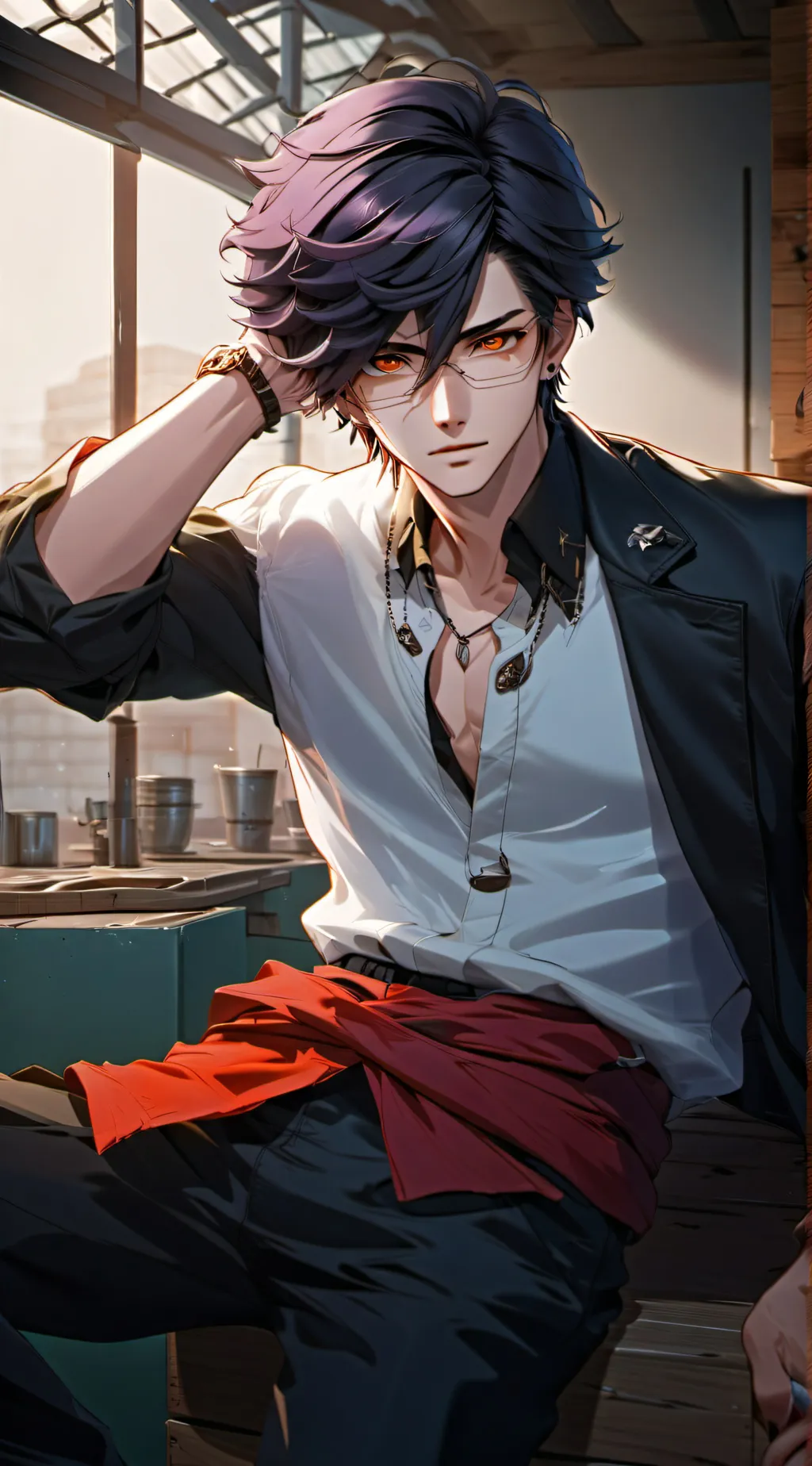 ai character: max background