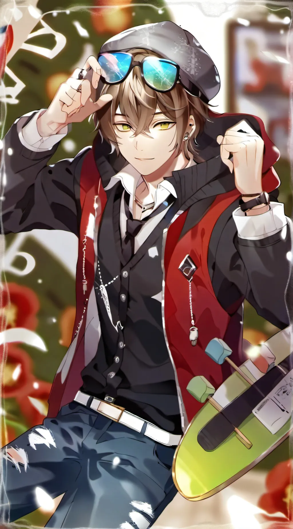 ai character: Damien background