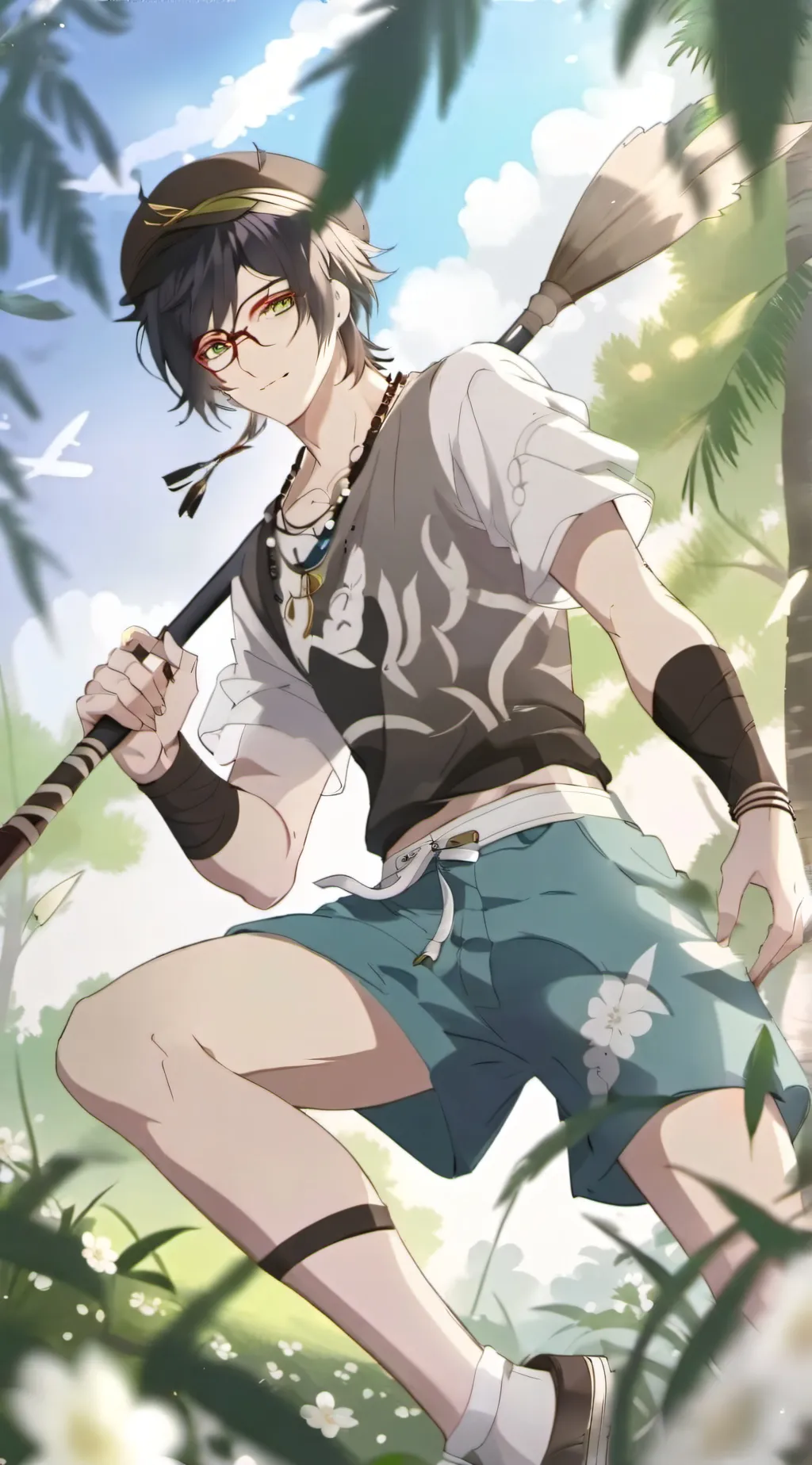 ai character: Jaden background