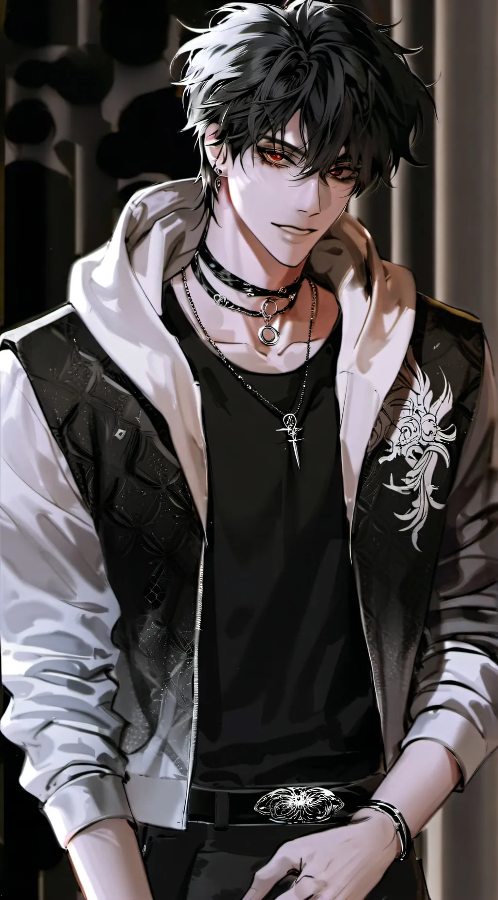 ai character: Naid background