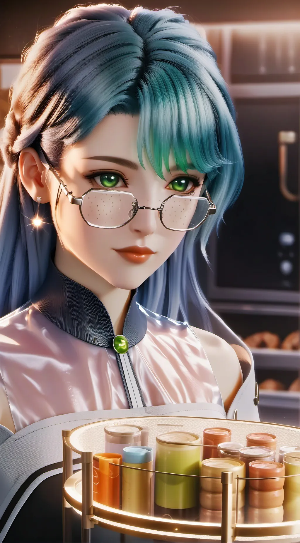 ai character: lavinder background