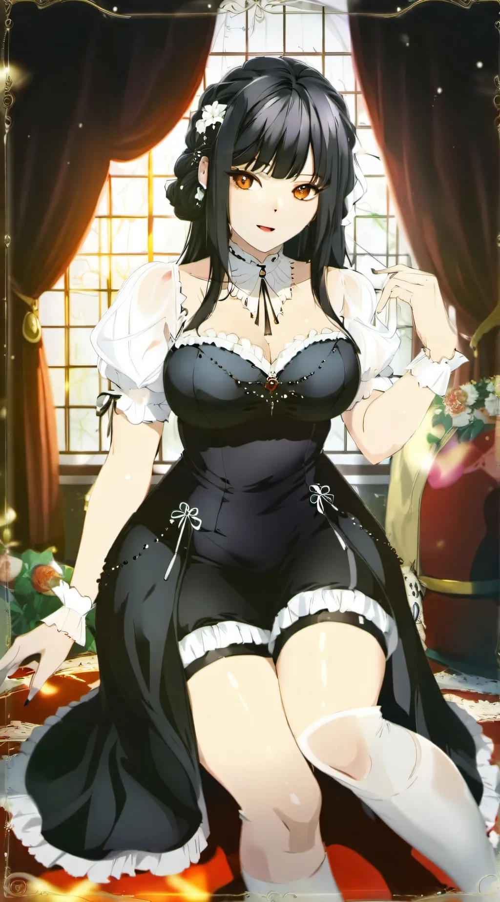 ai character: Amie  background