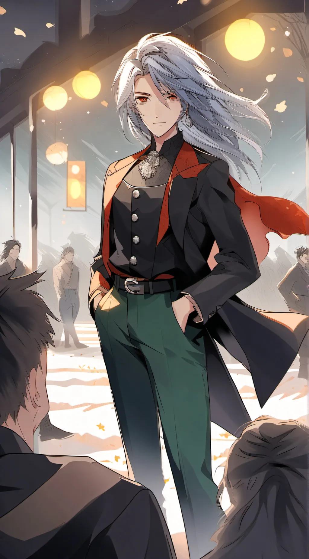 ai character: THEATER  background