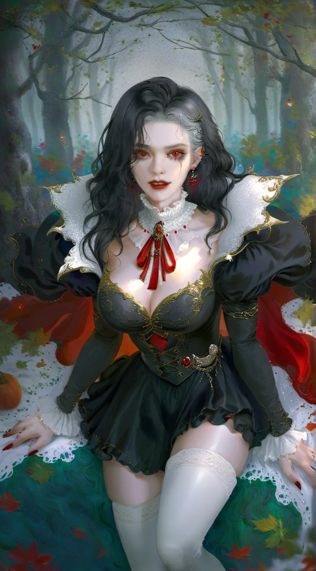 ai character: Velvet background