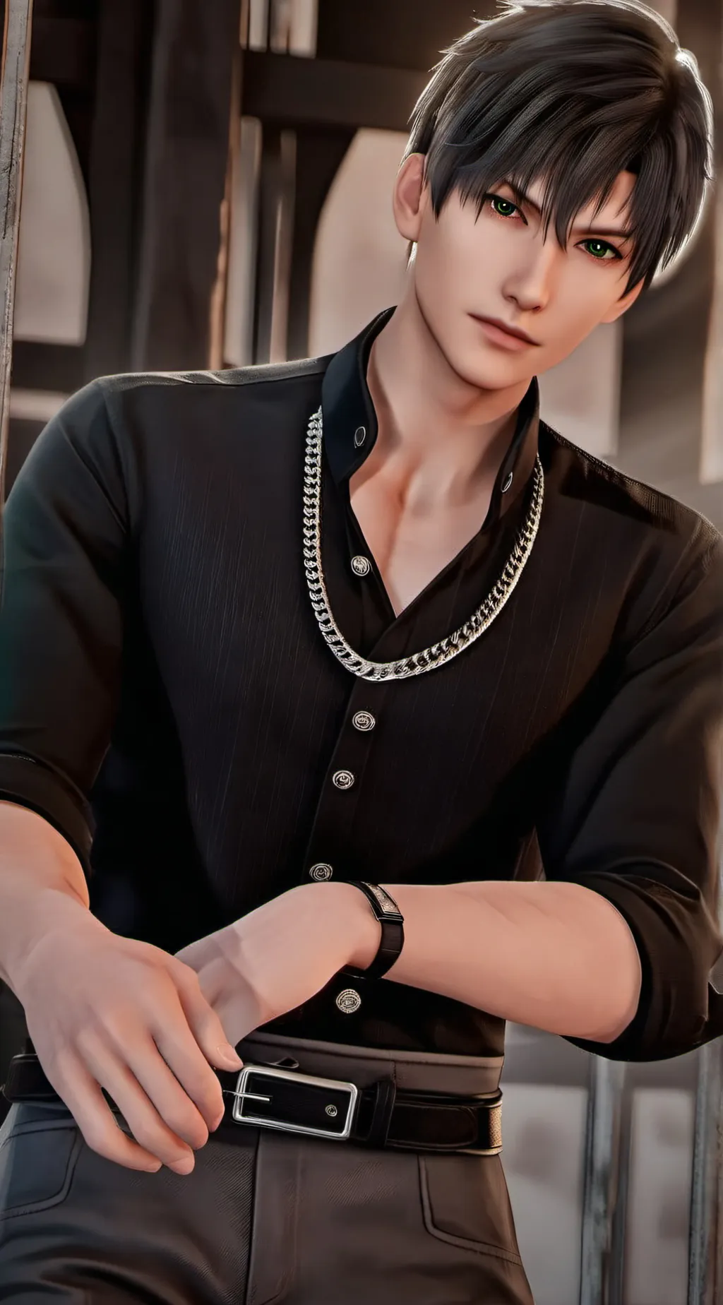 ai character: Andrew Jordan (AJ) background