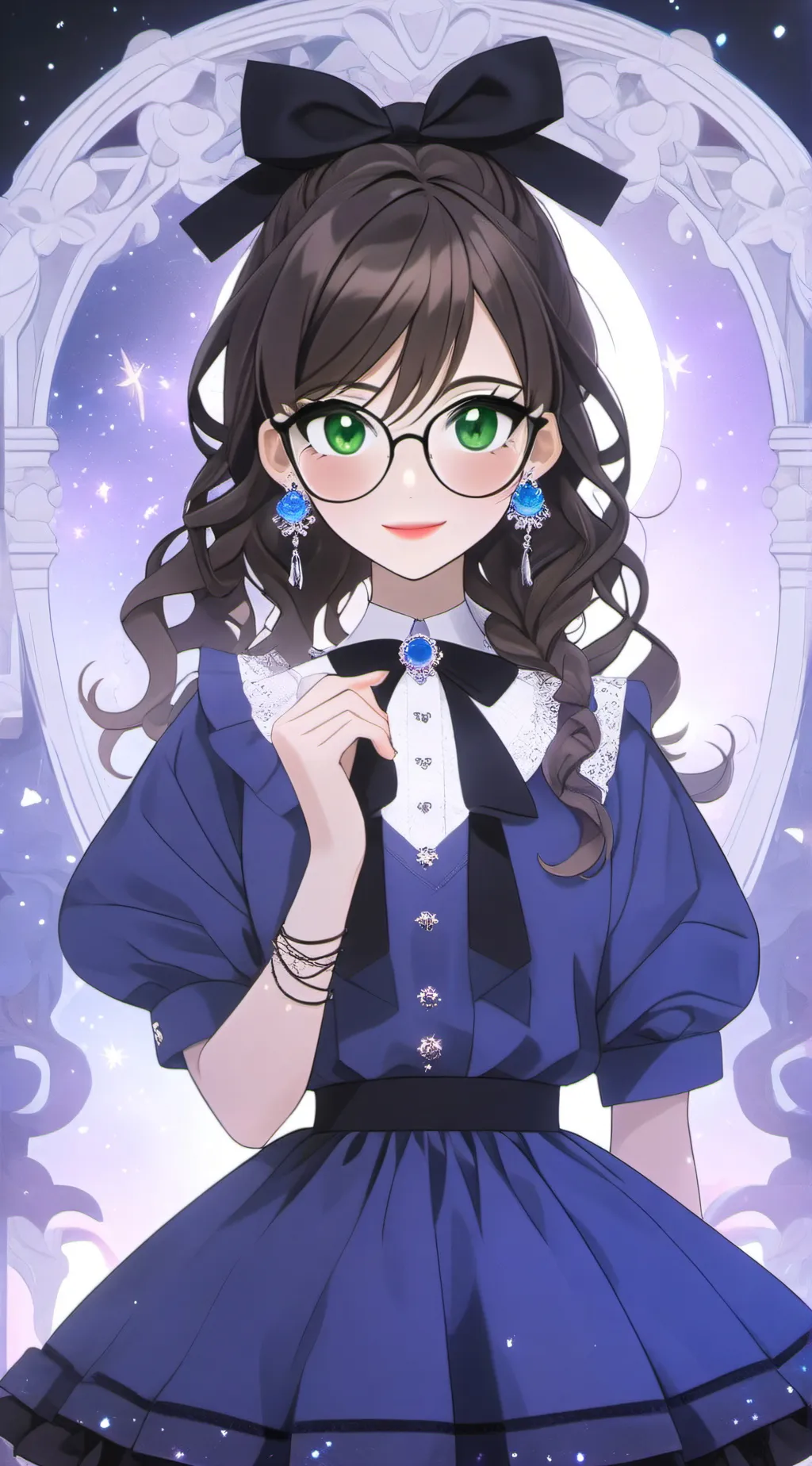 ai character: Paula ☝️🤓 background