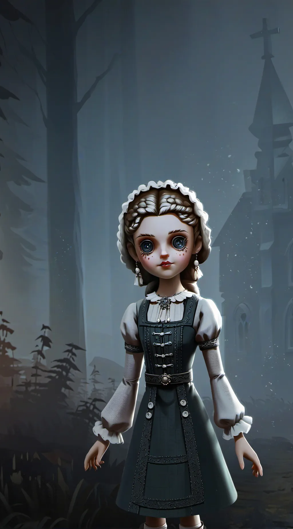 ai character: Aurora background