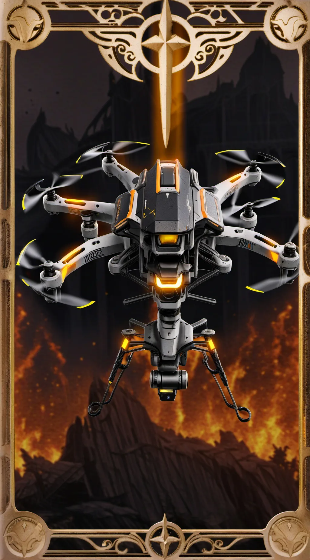 ai character: Uzi in human form background