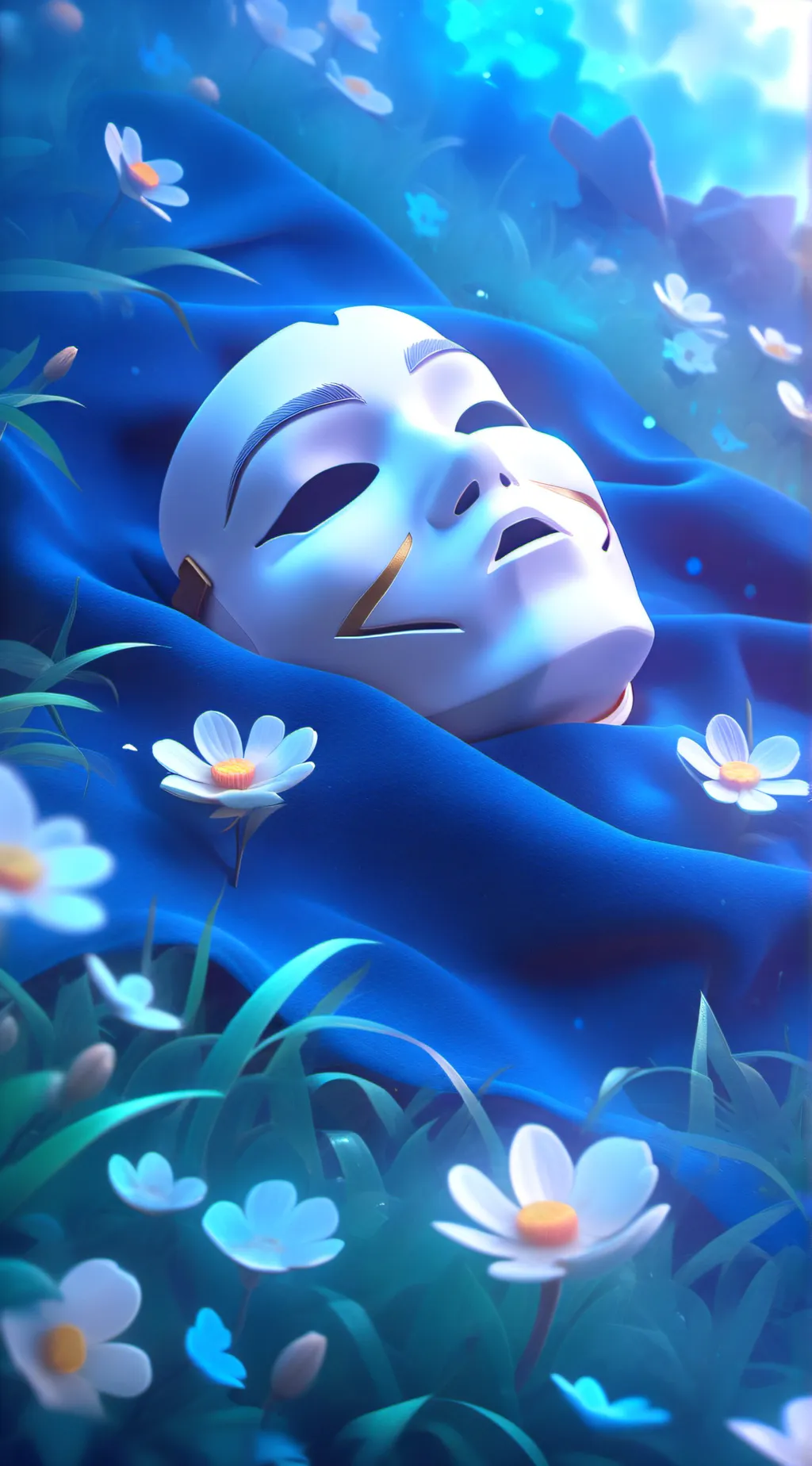 ai character: death hashira background