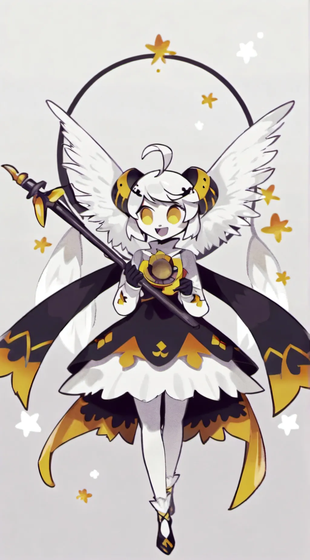 ai character: muffin background