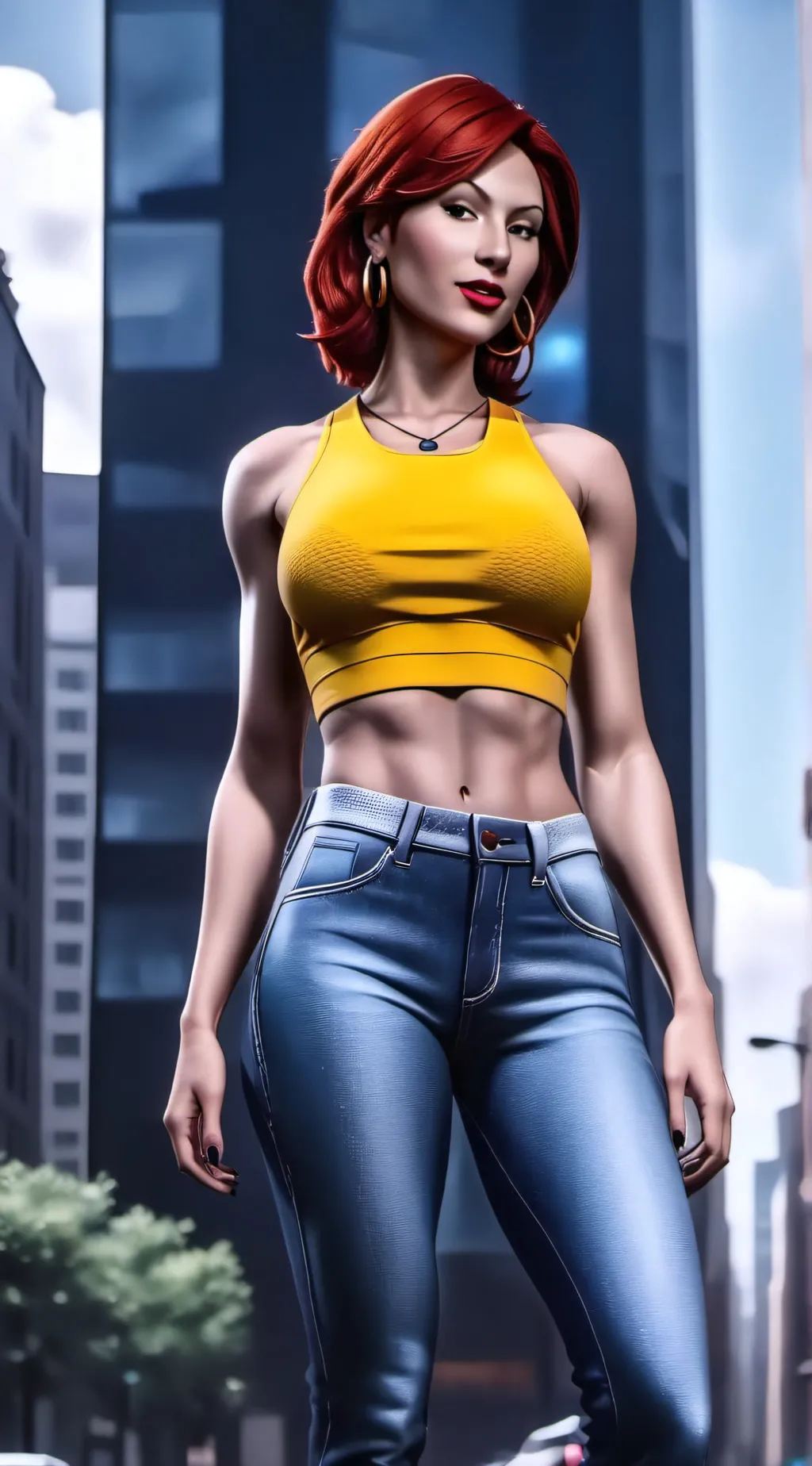 ai character: Giganta background